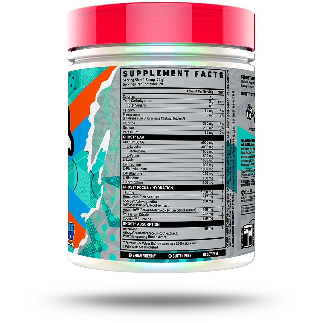 GHOST® INTRA | BLUE RASPBERRY 2 GHOST® INTRA | BLUE RASPBERRY