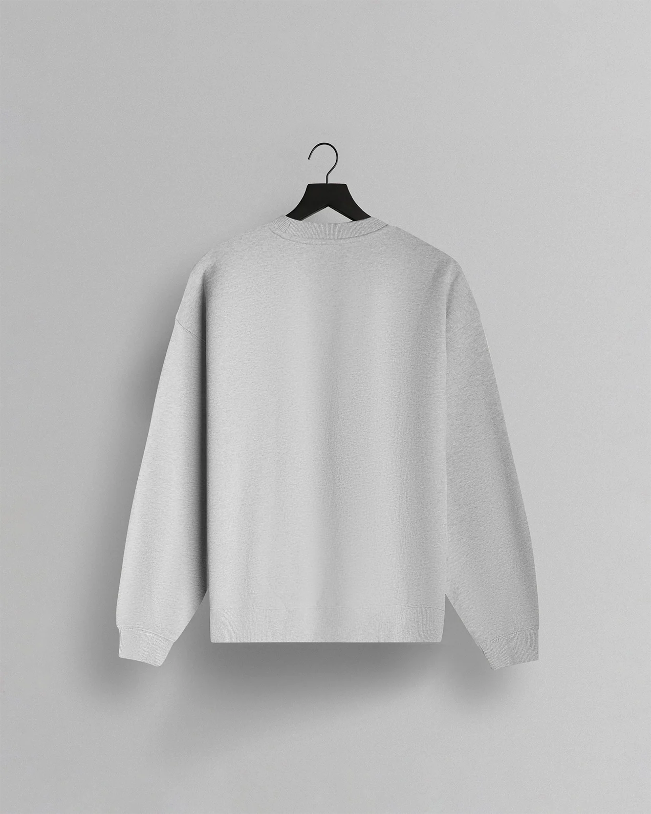 GHOST® ATHLETICS CREWNECK | HEATHER WHITE 2 GHOST® ATHLETICS CREWNECK | HEATHER WHITE