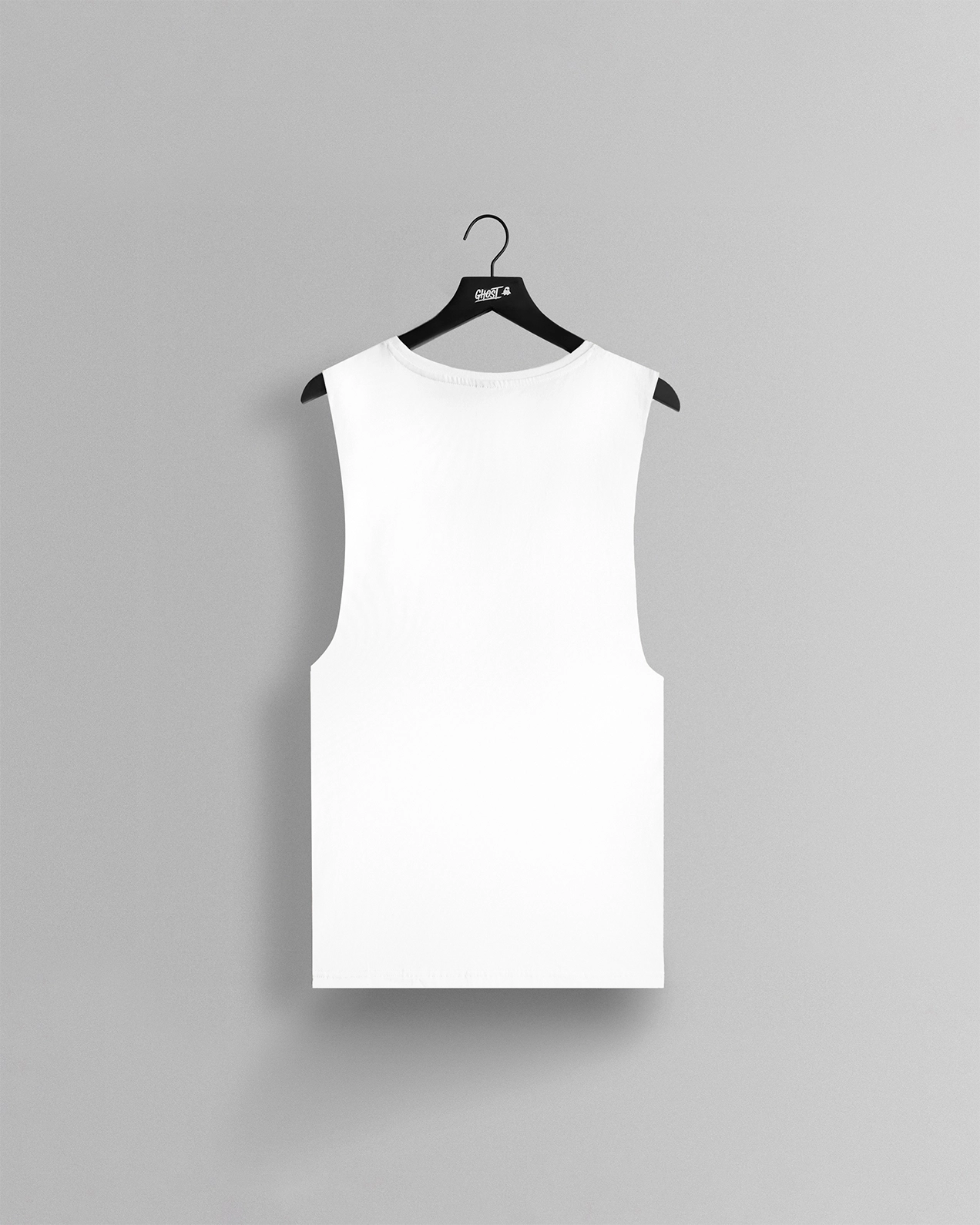 GHOST® IVY SLEEVELESS TEE | WHITE 2 GHOST® IVY SLEEVELESS TEE | WHITE