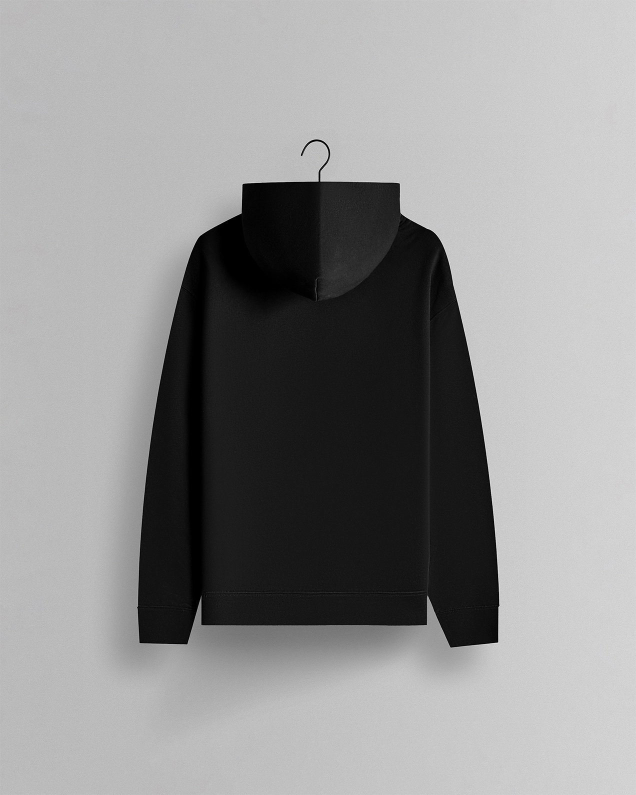GHOST® CORE LOGO HOODIE | BLACK 2 GHOST® CORE LOGO HOODIE | BLACK