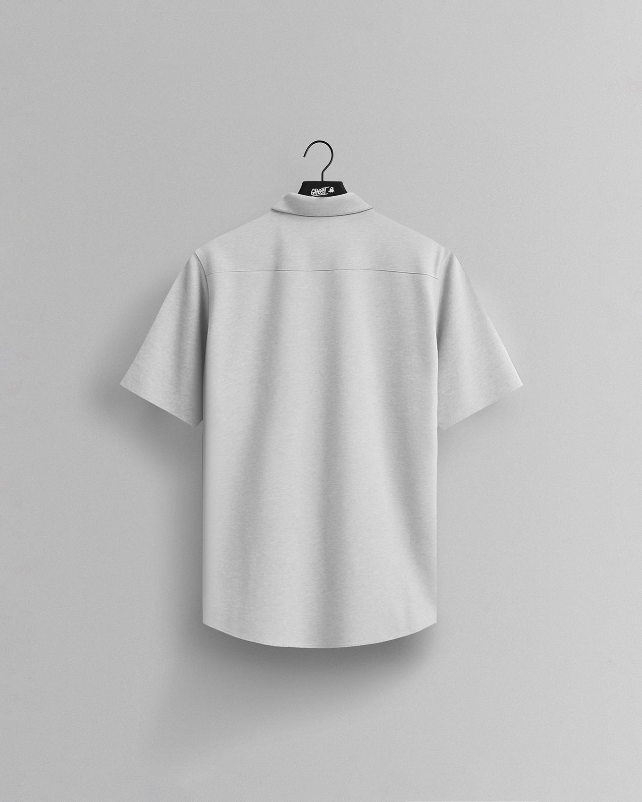 GHOST® CORE SHORT SLEEVE BUTTON DOWN | HEATHER GREY 2 GHOST® CORE SHORT SLEEVE BUTTON DOWN | HEATHER GREY