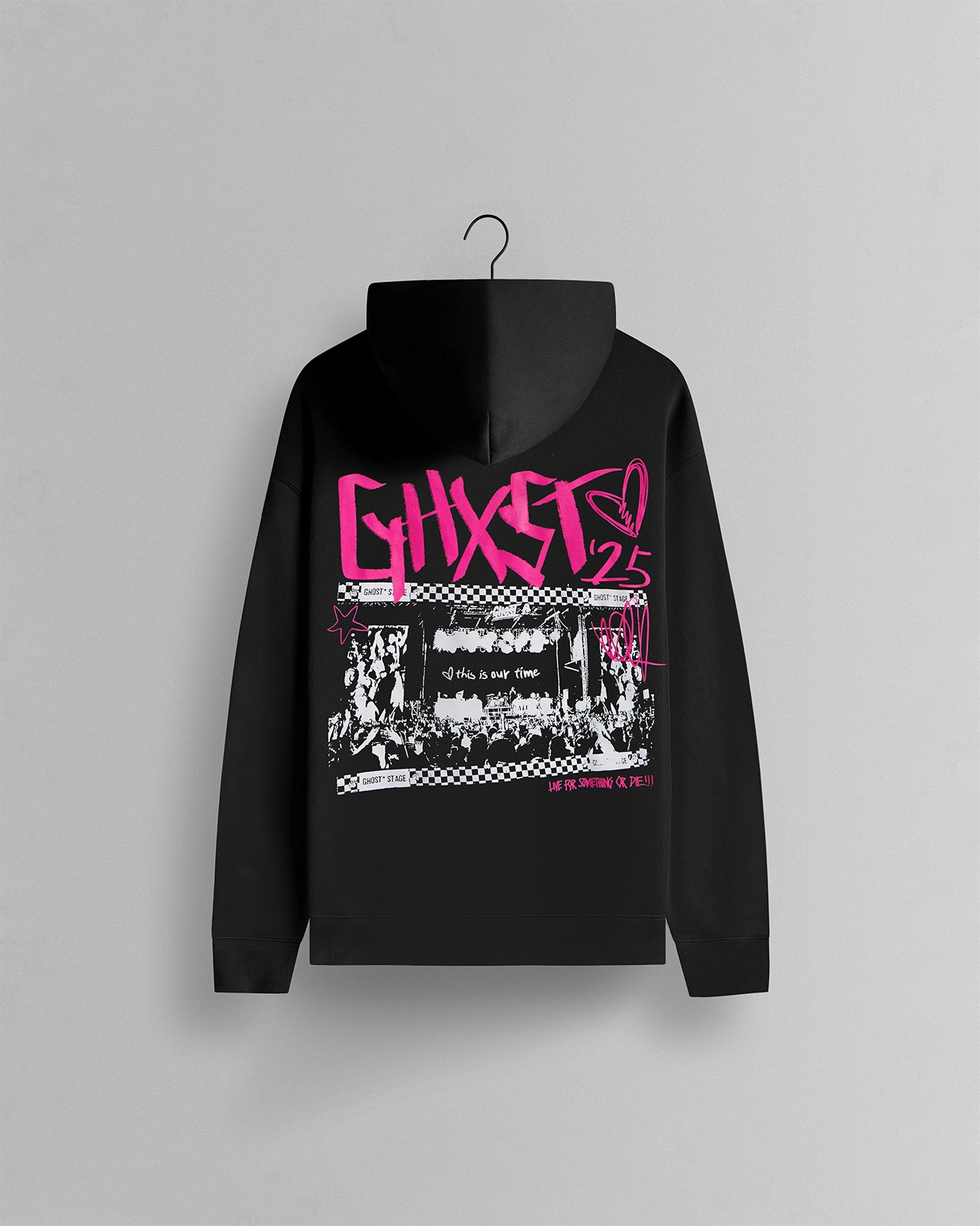 GHOST® IN THE PIT HOODIE | BLACK 2 GHOST® IN THE PIT HOODIE | BLACK