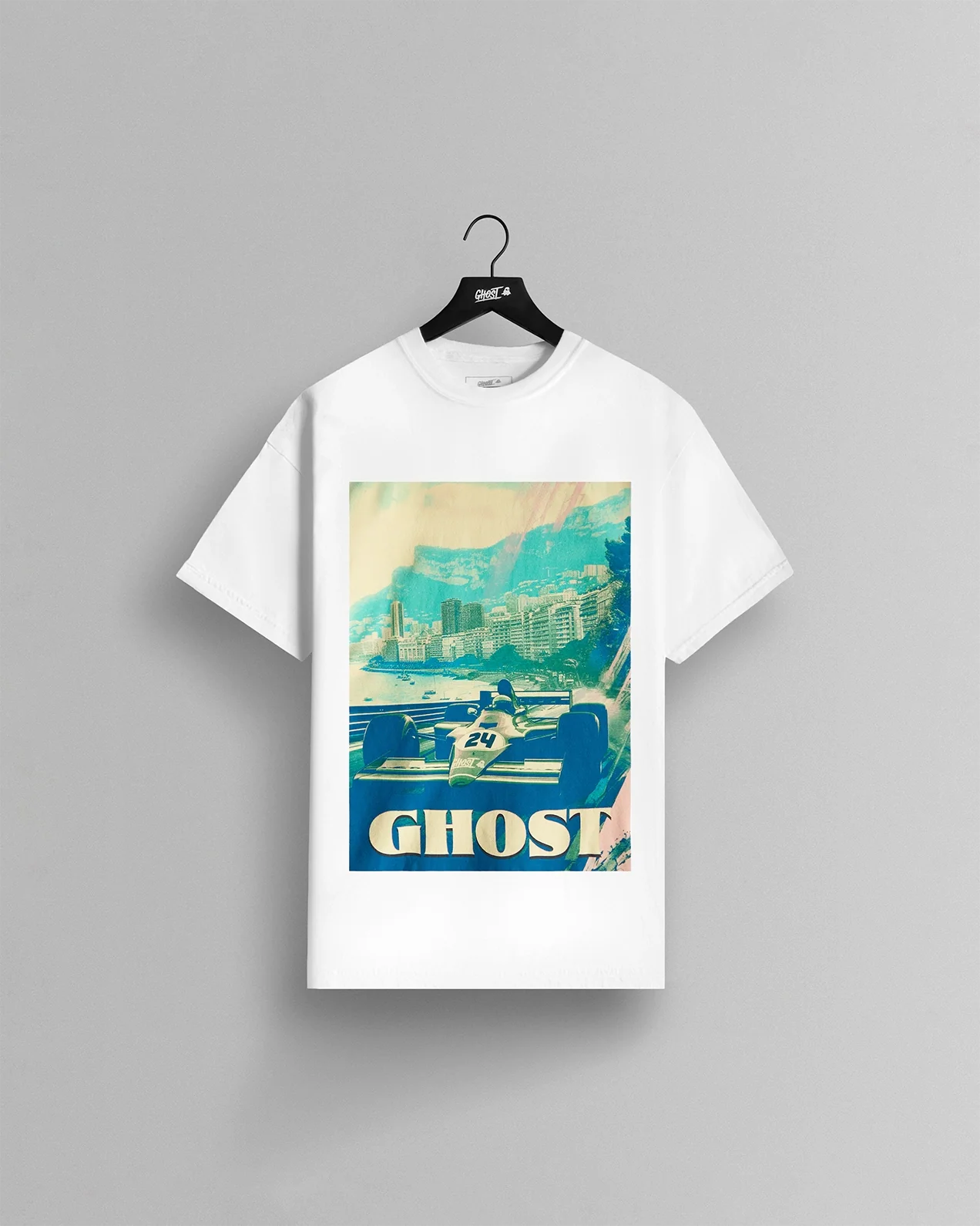GHOST® ALL GAS TEE | WHITE