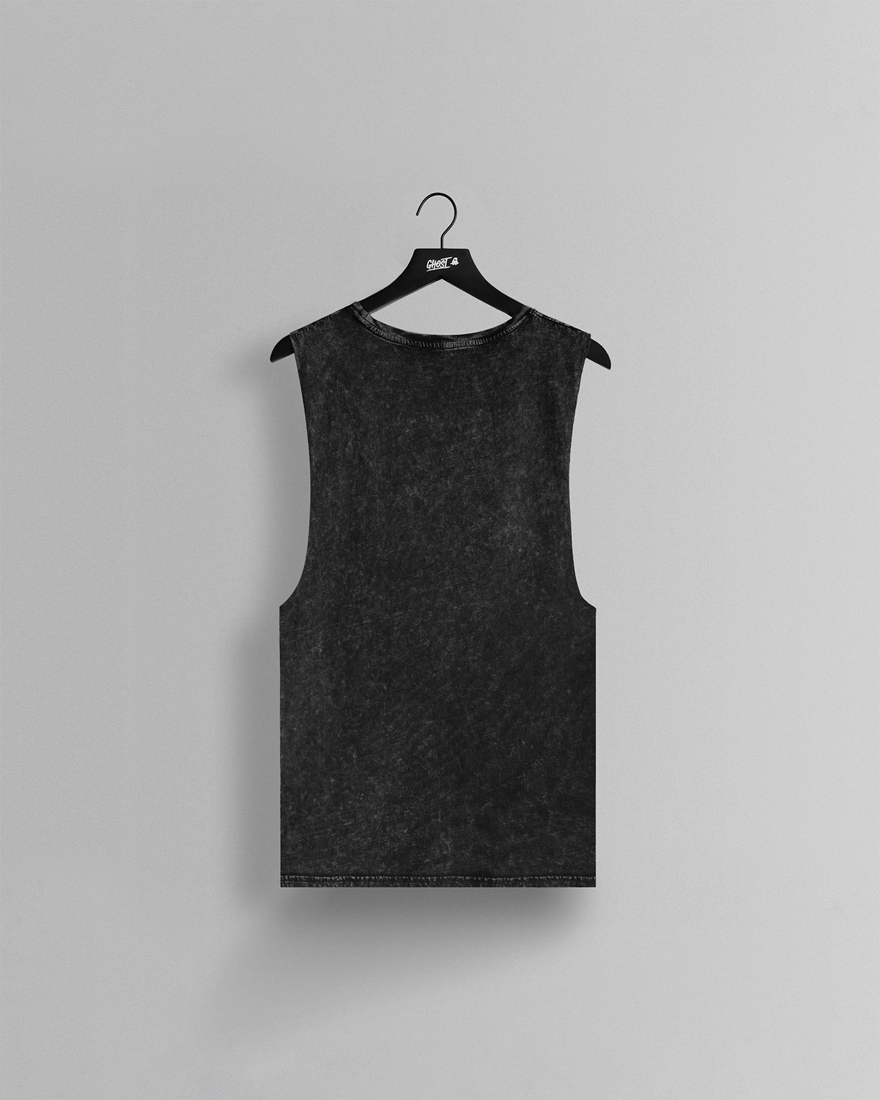 GHOST® ALL GAS SLEEVELESS TEE | CHARCOAL 2 GHOST® ALL GAS SLEEVELESS TEE | CHARCOAL
