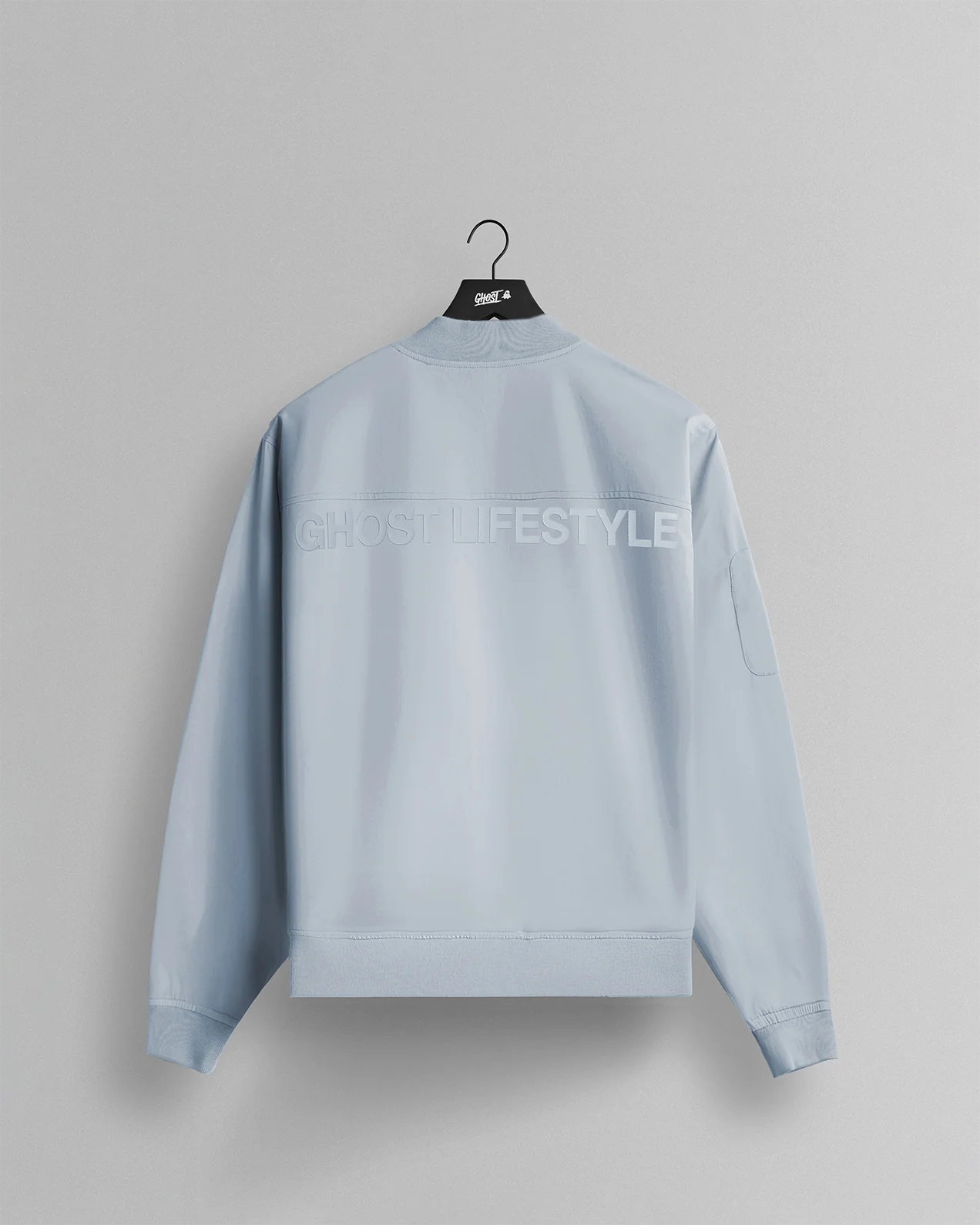 GHOST® HERITAGE BOMBER JACKET | ICE BLUE 2 GHOST® HERITAGE BOMBER JACKET | ICE BLUE