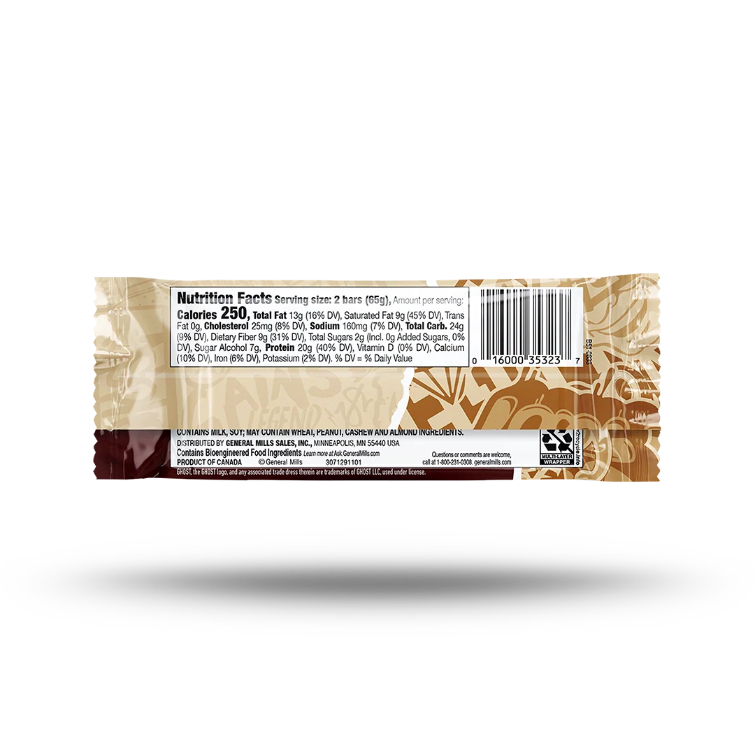 GHOST® PROTEIN BAR | CHOCO CHIP COOKIE DOUGH BAR 2 GHOST® PROTEIN BAR | CHOCO CHIP COOKIE DOUGH BAR
