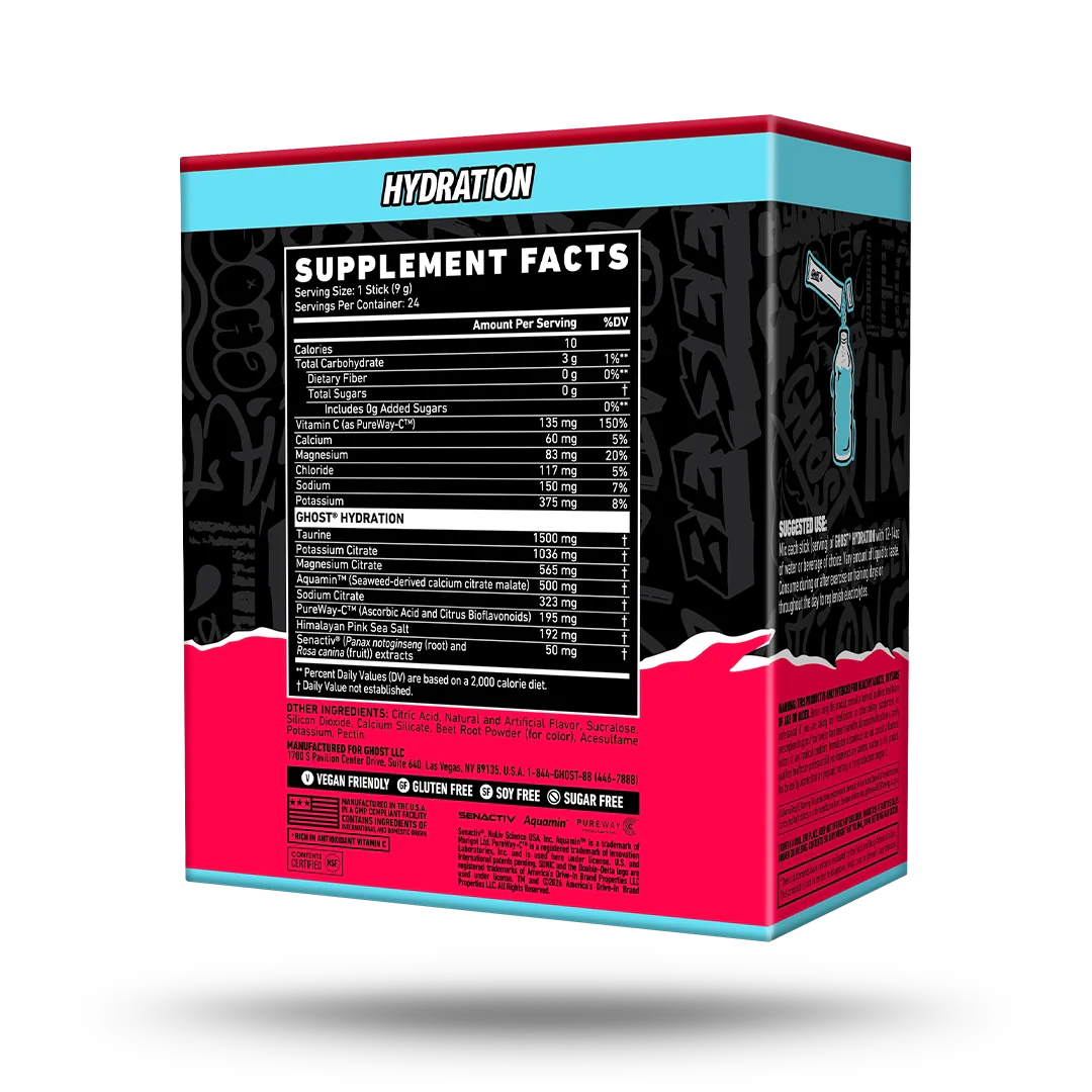 GHOST® HYDRATION STICKS 24-PACK x SONIC® | CHERRY LIMEADE 2 GHOST® HYDRATION STICKS 24-PACK x SONIC® | CHERRY LIMEADE