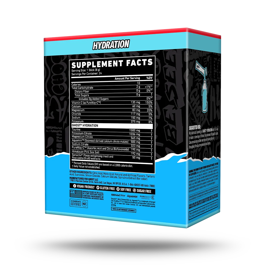 GHOST® HYDRATION STICKS 24-PACK | 'MERICA POP 2 GHOST® HYDRATION STICKS 24-PACK | 'MERICA POP